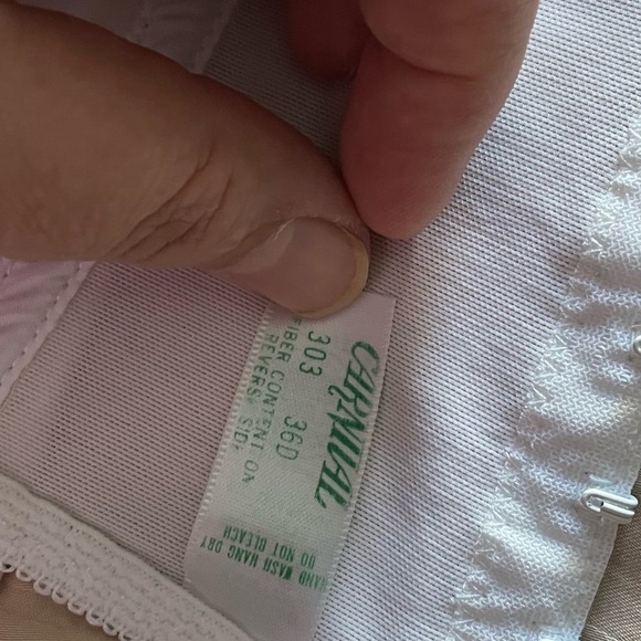 White Bustier Corset 36D - Picture 2 of 4